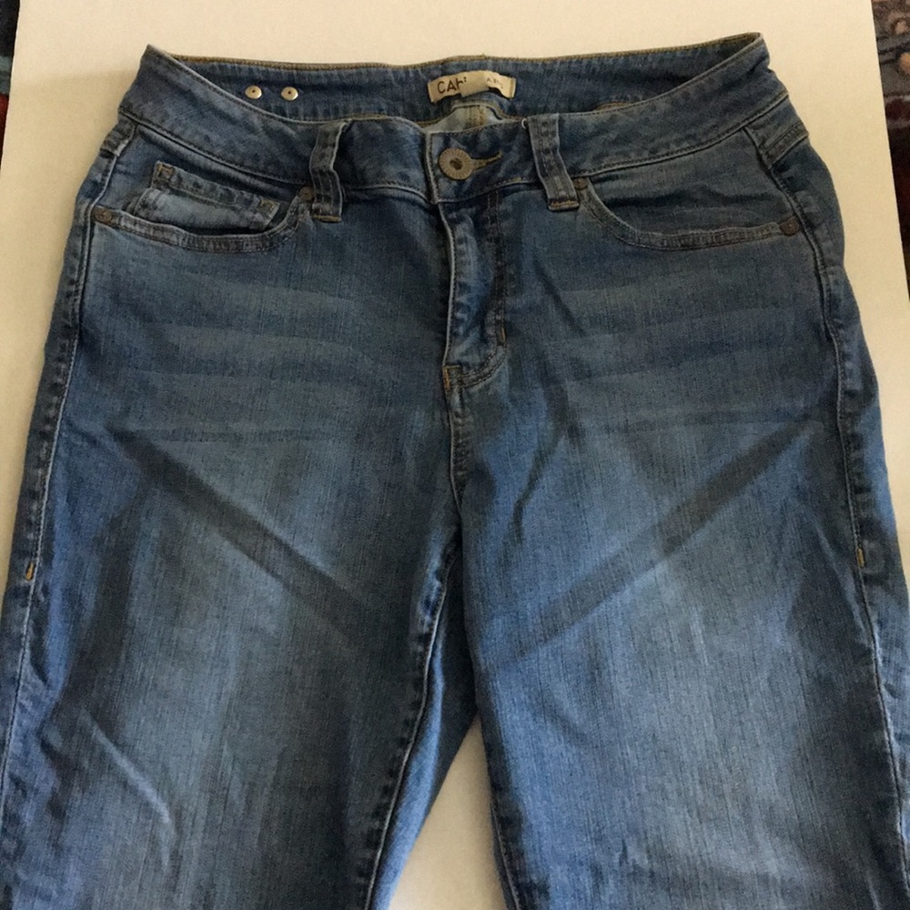 CAbi jeans, straight leg